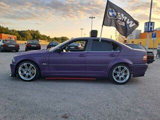 1998 BMW 3 серии 320i IV (E46), фиолетовый, 555000 рублей, вид 4