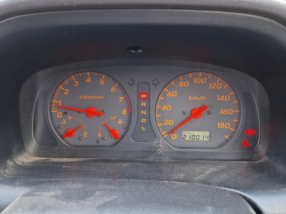 1999 Honda Logo, красный, 230000 рублей - вид 6