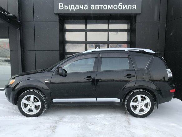 2007 Mitsubishi Outlander II, чёрный - вид 7