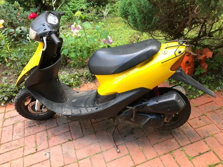 2000 Honda Dio, жёлтый, 45000 рублей, вид 1