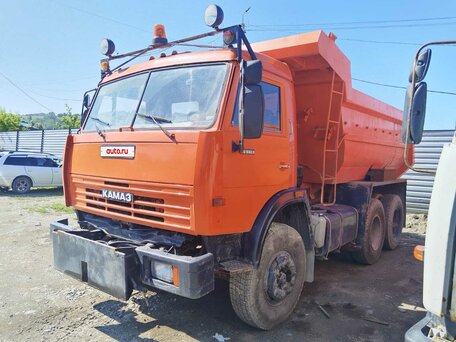 2005 КамАЗ 65115, оранжевый, 1800000 рублей, вид 3