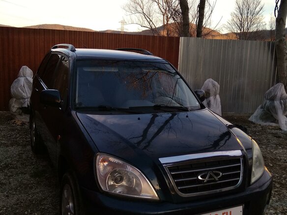 2008 Chery Tiggo (T11) I, синий - вид 13