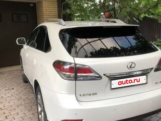 2013 Lexus RX 350 III Рестайлинг, белый, 2500000 рублей, вид 1
