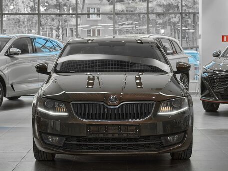 2013 Skoda Octavia III (A7), коричневый, 1249000 рублей, вид 2