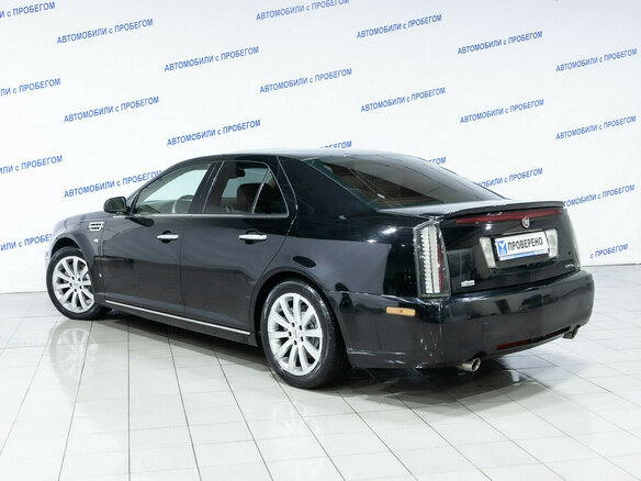 2008 Cadillac STS I Рестайлинг, чёрный - вид 3