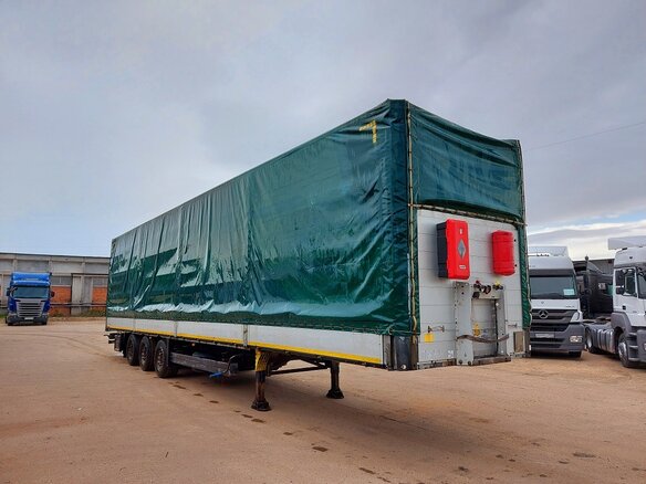 2015 Schmitz Cargobull SPR, зелёный - вид 1