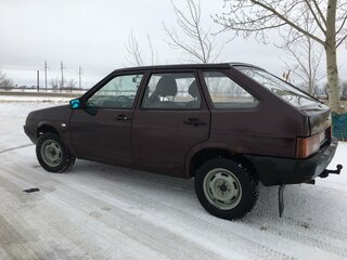1998 Lada (ВАЗ) 2109, красный, 150000 рублей, вид 4