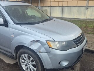 2008 Mitsubishi Outlander II, серебристый, 600000 рублей, вид 2