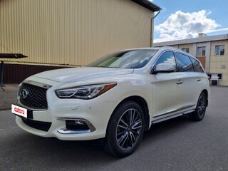 2017 Infiniti QX60 I Рестайлинг, белый, 3800000 рублей, вид 1