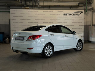 2014 Hyundai Solaris I, белый, 629000 рублей, вид 5