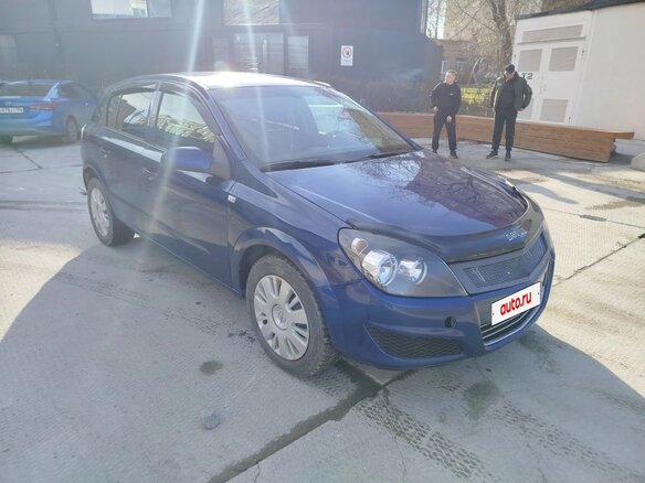 2007 Opel Astra H Рестайлинг, синий, 300000 рублей - вид 1
