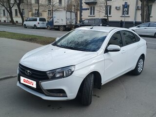 2019 Lada (ВАЗ) Vesta I, белый, 850000 рублей, вид 1