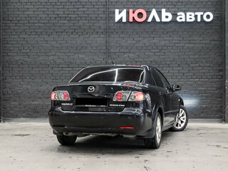 2007 Mazda 6 I (GG) Рестайлинг, чёрный, 420000 рублей, вид 4