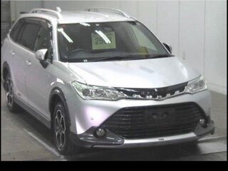 2015 Toyota Corolla Fielder XI (E160, E170, E180), серебристый, 1680000 рублей, вид 3