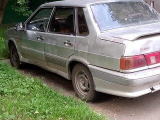2004 Lada (ВАЗ) 2115, серебристый, 100000 рублей, вид 4