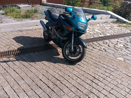 1993 Kawasaki ZZR 600, чёрный, 300000 рублей, вид 5