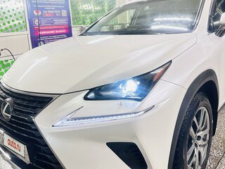 2019 Lexus NX 300 I Рестайлинг, белый, 4600000 рублей, вид 3