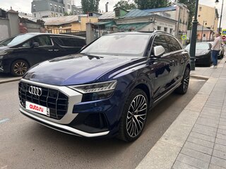 2020 Audi Q8 50 TDI I (4M), синий, 9700000 рублей, вид 1