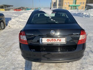 2014 Skoda Rapid I, чёрный, 1150000 рублей, вид 4