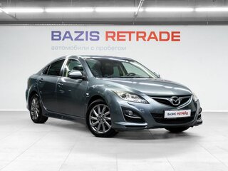 2012 Mazda 6 II (GH) Рестайлинг, серый, 825000 рублей, вид 3