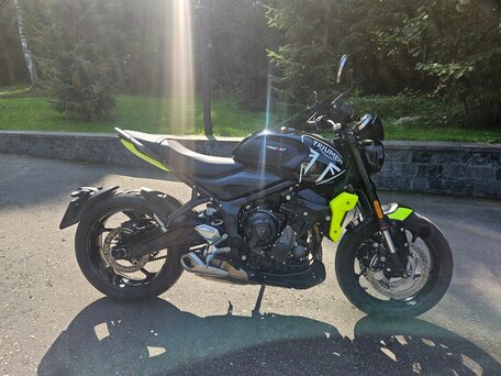 2024 Triumph Trident 660, чёрный, 920000 рублей, вид 3