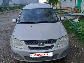 2012 Lada (ВАЗ) Largus I, серебристый, 650000 рублей, вид 1