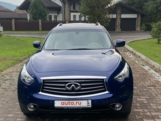 2012 Infiniti FX37 II (S51) Рестайлинг, синий, 2100000 рублей, вид 2