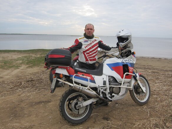 1991 Honda XRV 750 Africa Twin, белый, 440000 рублей - вид 13