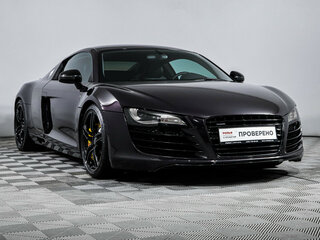 2008 Audi R8 V8 I (Typ 42), чёрный, 4445100 рублей, вид 3