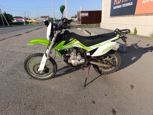 2020 Racer Enduro, зелёный, 110000 рублей