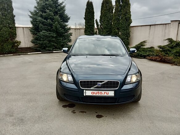 2007 Volvo S40 II Рестайлинг, голубой - вид 1