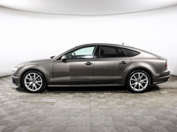 2015 Audi A7 I (4G) Рестайлинг, коричневый - вид 7