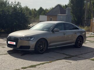 2015 Audi A6 IV (C7) Рестайлинг, бежевый, 1850000 рублей, вид 2