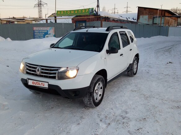 2015 Renault Duster I, белый