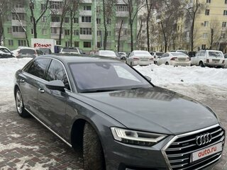 2019 Audi A8 Long 45 TDI IV (D5), серый, 4550000 рублей, вид 5