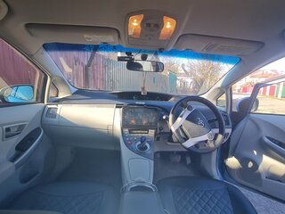 2012 Toyota Prius PHV ZVW35 III Рестайлинг (XW30), голубой, 1400000 рублей, вид 5