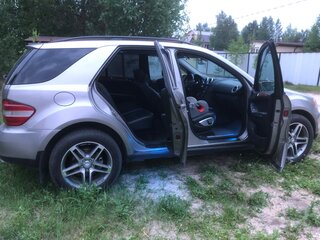 2005 Mercedes-Benz M-Класс 350 II (W164), серебристый, 1200000 рублей, вид 5