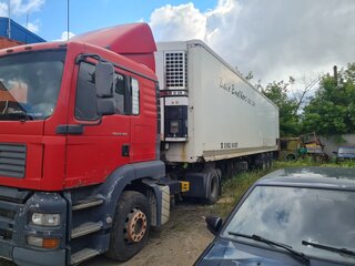 2006 MAN TGA, красный, 1670000 рублей, вид 2