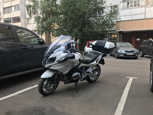 2017 BMW R 1200 RT, белый - вид 3