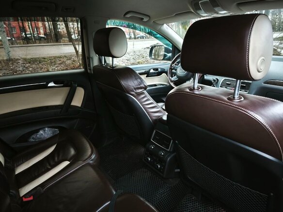 2012 Audi Q7 8-speed I (4L) Рестайлинг, чёрный, 2500000 рублей - вид 16