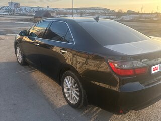 2015 Toyota Camry VII (XV50) Рестайлинг, чёрный, 1700000 рублей, вид 5