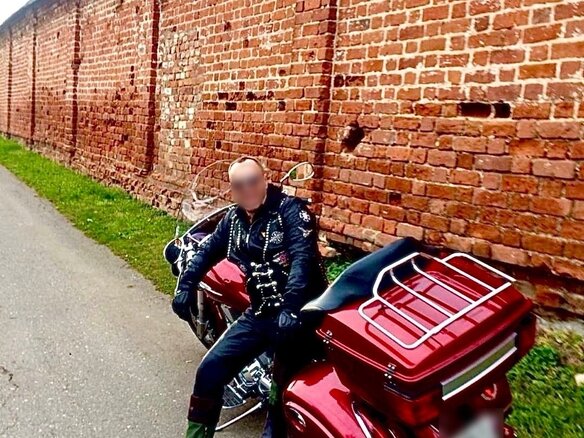 2002 Honda VTX 1800, красный, 750000 рублей - вид 6