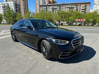 2020 Mercedes-Benz S-Класс 400 d Long 4MATIC VII (W223), чёрный, 11000000 рублей, вид 2