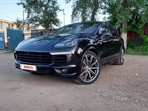 2015 Porsche Cayenne Diesel II Рестайлинг (958), чёрный, 3750000 рублей - вид 1
