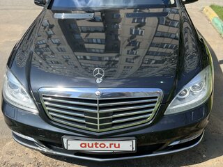 2013 Mercedes-Benz S-Класс 350 V (W221) Рестайлинг, чёрный, 2100000 рублей, вид 2