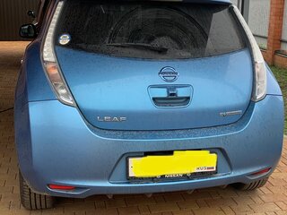 2012 Nissan Leaf (EM57) I (ZE0/AZE0), голубой, 640000 рублей, вид 3