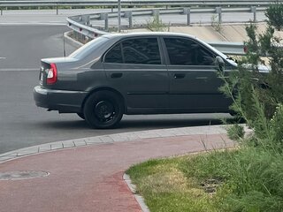 2008 Hyundai Accent ТагАЗ II, серый, 475000 рублей, вид 4