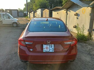 2019 Honda Accord X, пурпурный, 1850000 рублей, вид 3