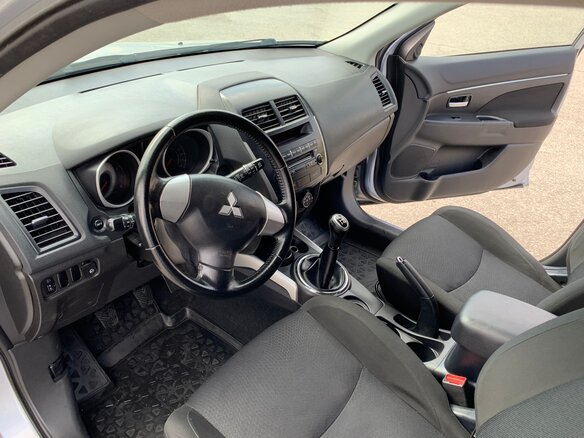 2012 Mitsubishi ASX I, серебристый - вид 6