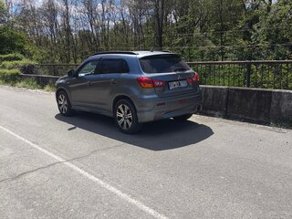 2014 Mitsubishi ASX I Рестайлинг, серый, 1250000 рублей, вид 4